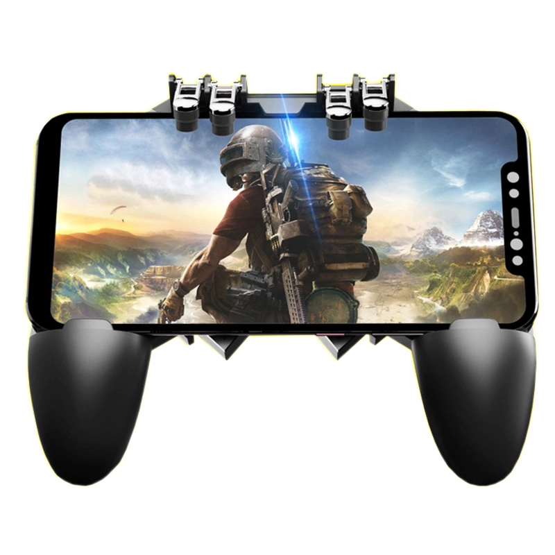 Controler telefon gaming, model AK66, 4 triggere mecanice, Pubg, Fortnite, Call of duty [5]