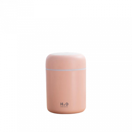 Difuzor aroma portabil, cu lumini RGB Optimus AT DQ108, roz [3]