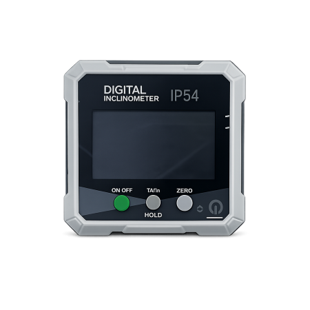 Goniometre - Inclinometru digital Optimus AT 838, goniometru profesional, baza magnetica, precizie ±0.1°, afisaj rotativ, MINI 5 cm, gri