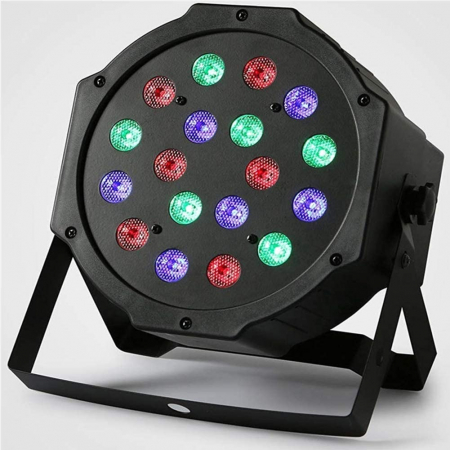 Proiector cu lumini RGB 18 culori joc de lumini pentru petreceri, cluburi