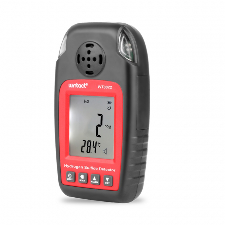 Detectoare - Detector Hidrogen Sulfurat (H2S) Wintact WT8822