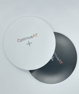 Incarcator rapid ultraslim wireless pentru telefonul mobil model Optimus AT 61 15W Qi (inductie), type-C, negru [7]