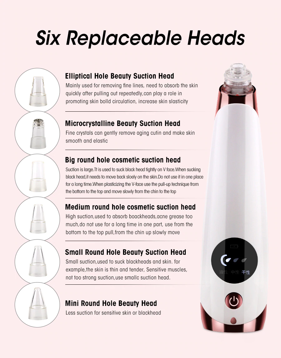 Aparat curatare faciala pentru puncte negre Optimus AT Skin™  MC-004 [5]