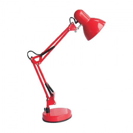 Corpuri de iluminat - Lampa de birou KURT, 1XE27, 40W, 12.5X14X60 cm, rosu