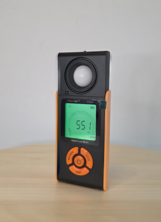 Luxmetre - Luxmetru digital profesional YITANGTEC YT351S, 0-200000 Lux / 0-20000 FC, ecran LCD color, MAX/MIN, HOLD, senzor foto din siliciu, iluminare display