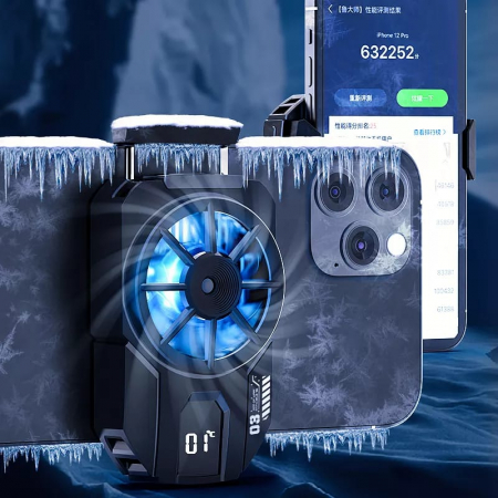 Cooler racirepentru telefon model DL-A3, culoare negru, racire puternica [5]