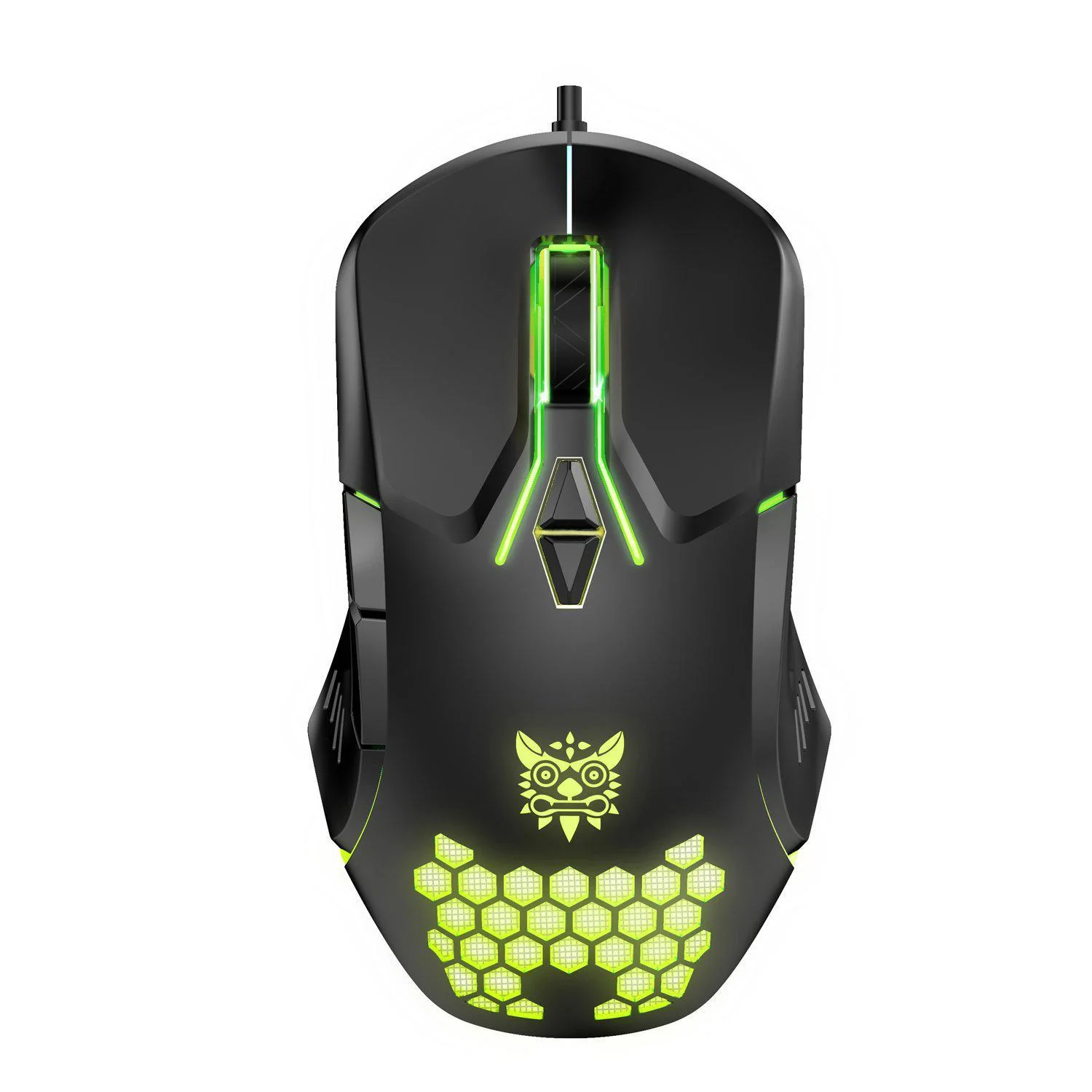 Mouse Tastatura Accesorii Gaming - Mouse Gaming Onikuma 902, pe fir, 800-6400 dpi, LED RGB, negru