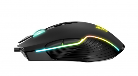 Mouse Gaming Onikuma CW905, RGB, 6400 DPI- negru [1]