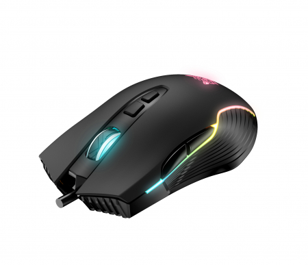 Mouse Gaming Onikuma CW905, RGB, 6400 DPI- negru [0]