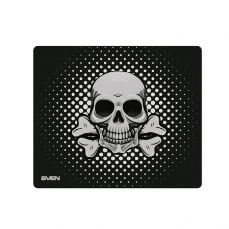 MousePad Gaming 320 x 270 cm gros de 3 mm, skull head, SVEN [1]