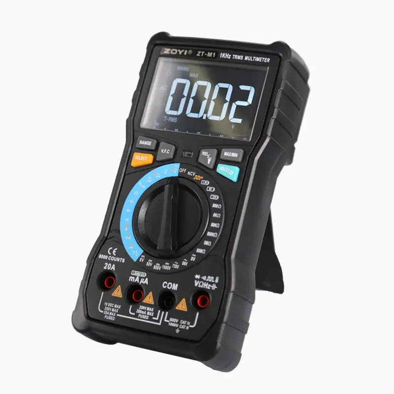 Multimetre - Multimetru ZOYI ZT-M1, testare baterii led, True RMS, 6000 valori