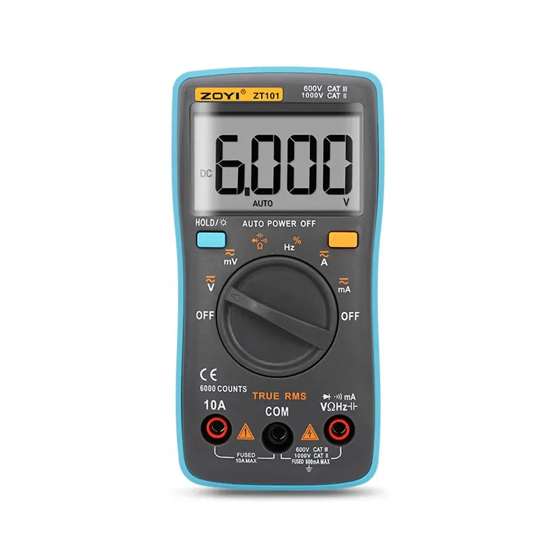 Multimetru ZOYI ZT101 Mini True-RMS AC DC 600V [5]