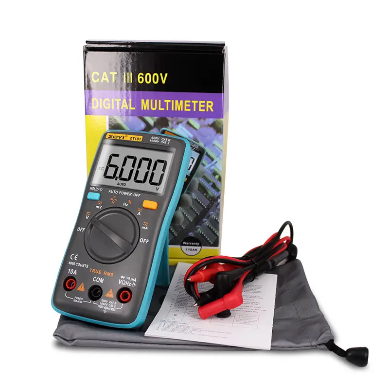 Multimetre - Multimetru ZOYI ZT101 Mini True-RMS AC DC 600V