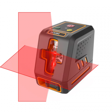 Nivele laser - Nivela laser profesionala cu 2 linii in cruce T13 - 15 m, ± 1.5 mm/5m precizie, 630-670 nm dioda laser, IP 54, ± 4° domeniu de autonivelare