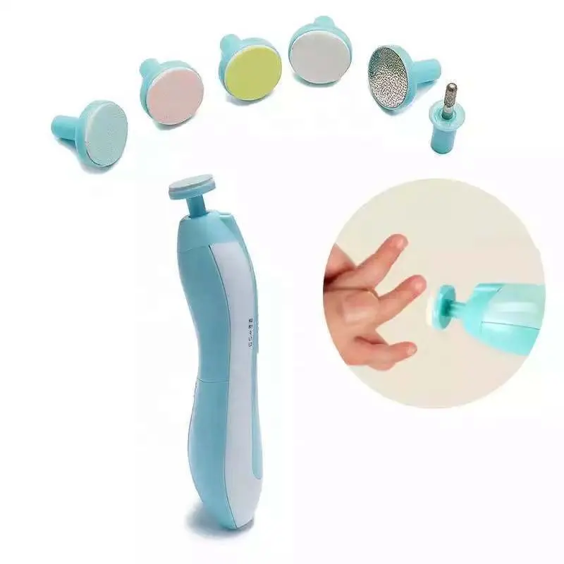 Pila electrica unghii pentru nou-nascuti si bebelusi, nail trimmer [2]