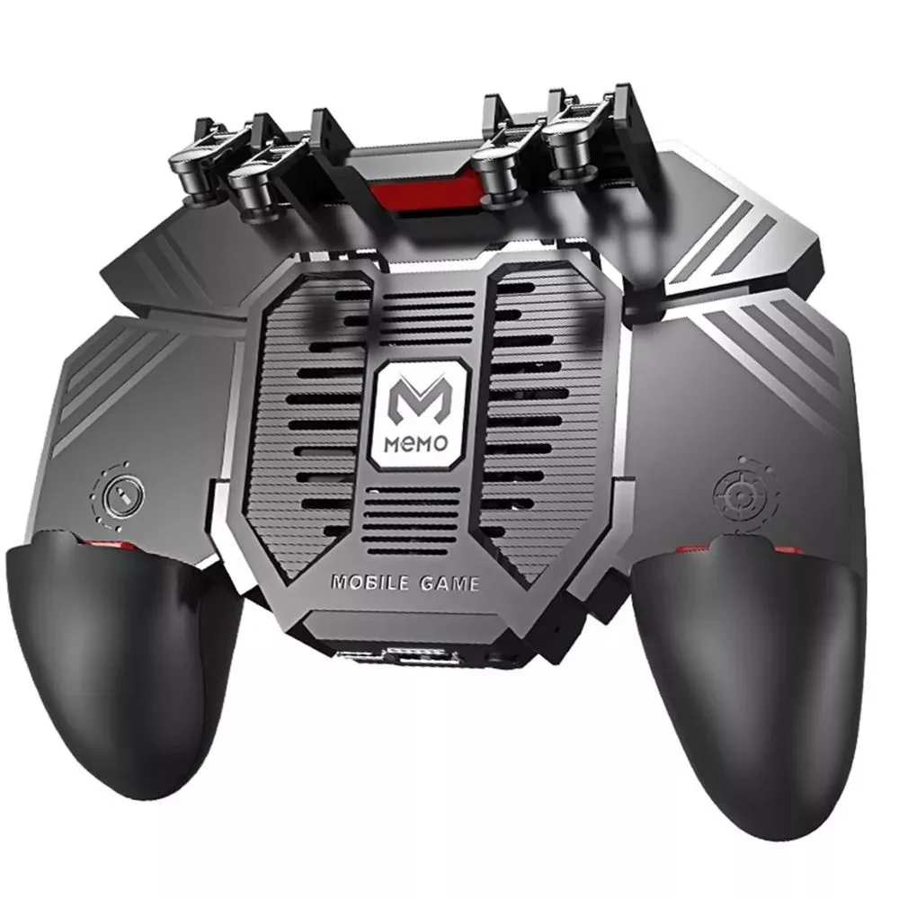 Gaming - Gamepad Reglabil AK77 cu acumulator 1200mAm, ventilator si 4 butoane, compativil IOS, Android