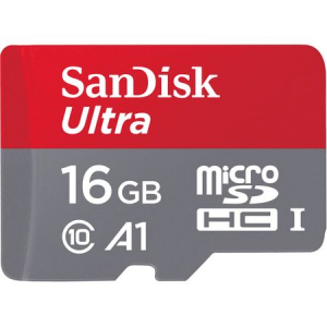 Card de memorie SanDisk Micro SD Ultra, 16GB, Class 10, Full HD [1]