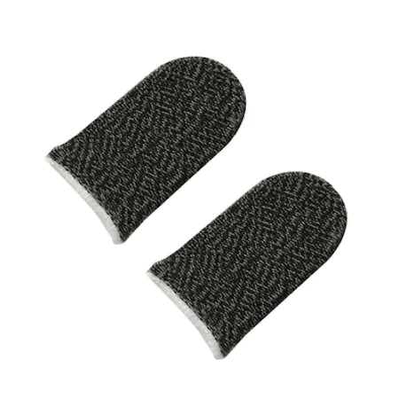 Set 2 manusi gaming Optimus AT pentru jocuri tip PUBG Call of Duty Fortnite model ultrasensibil, negru [2]