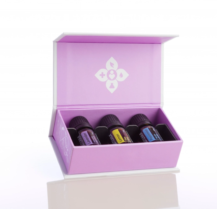 Set 3 uleiuri esentiale a 5 ml doTERRA, Lavanda, Lamaie, Menta [1]