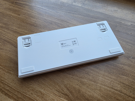 Tastatură mecanică gaming ONIKUMA G52, 82 taste, Hot Swap, Switch-uri Red Jixian, Iluminare RGB, Buton volum, USB Type-C detașabil, Anti-Ghosting, Alb/Gri [4]