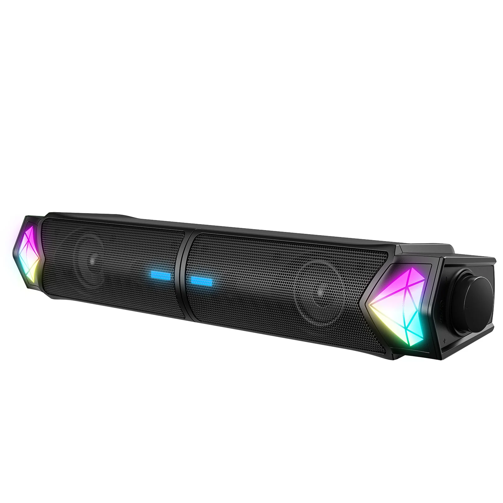 Boxe PC - Boxe PC Gaming Onikuma L1 USB + Bluetooth 5.3, Soundbar 2 in 1, 10W RMS, Iluminare LED, Plug & Play, Compatibile PC, Laptop