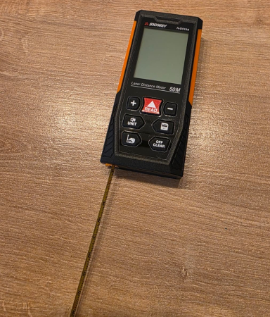 Telemetru laser 2 in 1 SNDWAY H-D510A, 50m, cu ruleta mecanica 2m, precizie ±2mm, functii suprafata/volum/Pitagora, baterie reincarcabila [7]