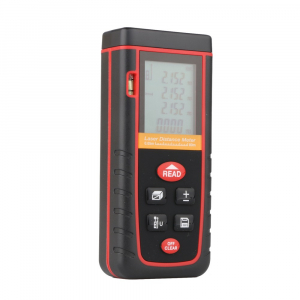 Telemetru profesional Optimus AT W80 functii multiple, 5 cm-80 m, distanta, aria, volum, pitagora, boloboc, 30 memorii,  toleranta 2mm [5]