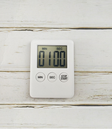 Temporizator cronometru digital pentru diverse activitati, stopwatch, culoare Alb [1]