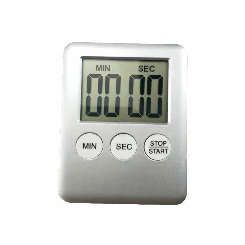 Termohigrometre - Temporizator cronometru digital pentru diverse activitati, stopwatch, culoare Gri
