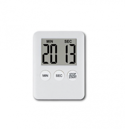 Termohigrometre - Temporizator cronometru digital pentru diverse activitati, stopwatch, culoare Alb