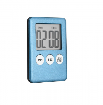 Termohigrometre - Temporizator cronometru digital pentru diverse activitati, stopwatch, culoare albastru