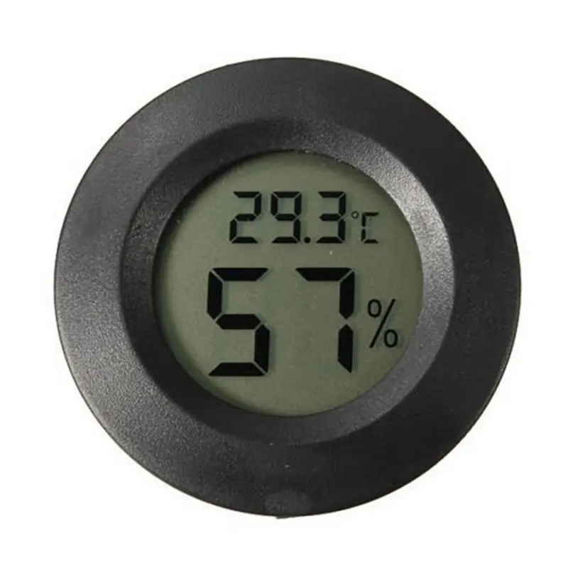 Ceasuri si Termometre de casa - Termohigrometru din gama mini, interval -10 +70°C, 0% - 90%, TP105 negru