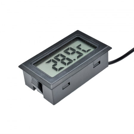 Termometru mutifunctional ALB cu sonda pentru frigider, auto, acvariu, interval -50 +100°C, TPM10 alb [4]