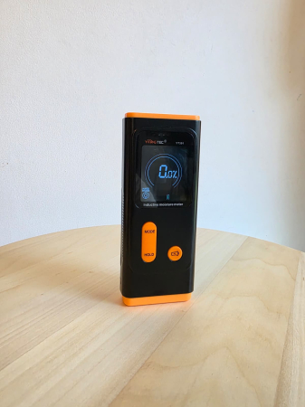 Umidometre - Umidometru digital inductiv YITANGTEC YT301, fara pini, pentru lemn, zidarie si pereti, LCD iluminat, alarma umiditate, adancime detectie 19 mm