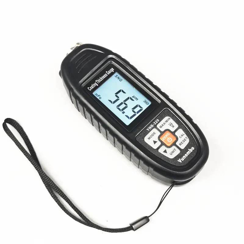 Testere strat vopsea - Tester profesional strat de vopsea - interval 0-1500 µm, precizie 3%+1µm Yunombo 220