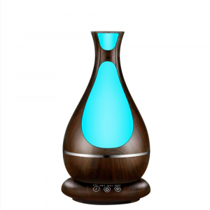 Umidificator Aromaterapie Lampa de veghe Optimus AT Home™ 1818 cu ultrasunete, , 25m², purificator aer, difuzor, rezervor 400ml, dark wood [2]