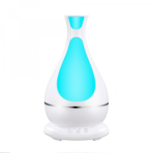Umidificator Aromaterapie Lampa de veghe Optimus AT Home™ 1818 cu ultrasunete, 25m², purificator aer, difuzor, rezervor 400ml, white [0]