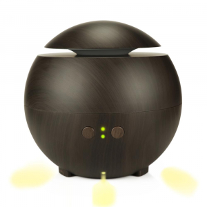 Umidificator Aromaterapie Optimus AT Home™ 1741 rezervor 600ml, ultrasunete, 20-60m², purificator aer, difuzor, dark wood [2]
