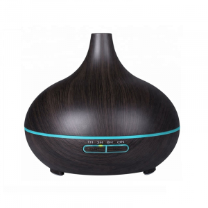 Umidificator Optimus AT Home™ 1705 cu ultrasunete, aromaterapie, 25-30m², purificator aer, difuzor, rezervor 300ml, dark wood [1]