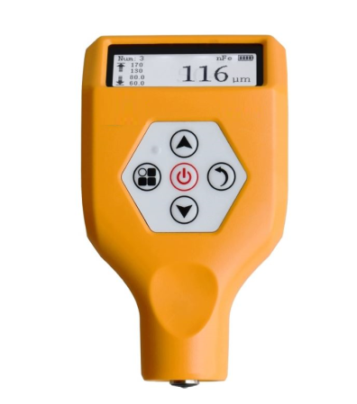 Tester Profesional Grosime Vopsea Auto, Fe/nFe/Fe+Zn, Detectare Chit cu Pilitură de Fier, 0–3000 μm, Mod Auto, USB-C [4]