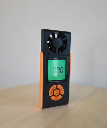 Anemometre - Anemometru digital YITANGTEC YT331S pentru masurarea vitezei vantului, afisaj LCD, MAX/MIN/AVG, HOLD, 0.70-30.00 m/s