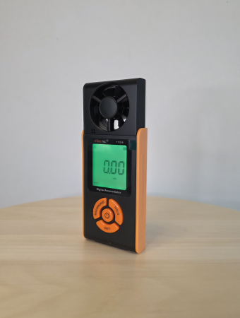 Anemometru digital YITANGTEC YT331S pentru masurarea vitezei vantului, afisaj LCD, MAX/MIN/AVG, HOLD, 0.70-30.00 m/s [2]
