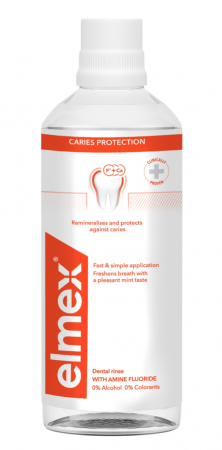 Apa de gura elmex Caries Protection, pentru protectie anticarie, 400 ml [1]