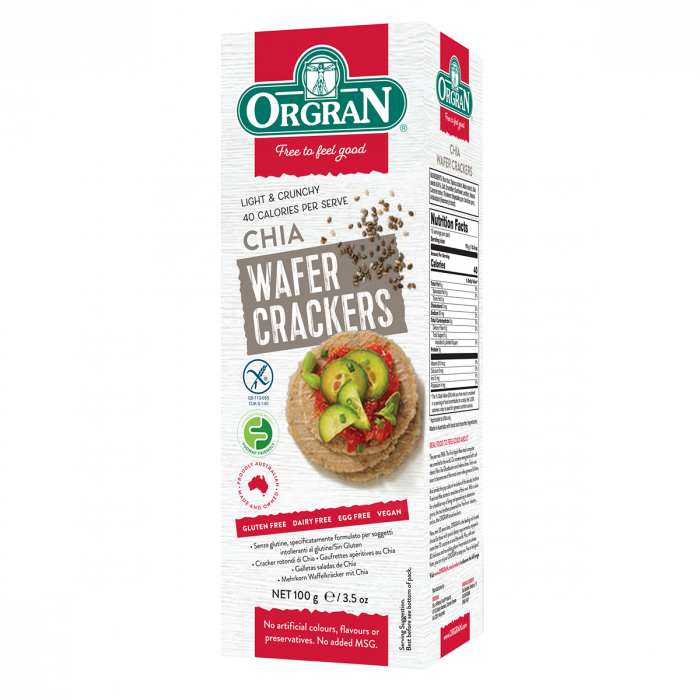 Orgran - Crackers din chia x 100g [1]