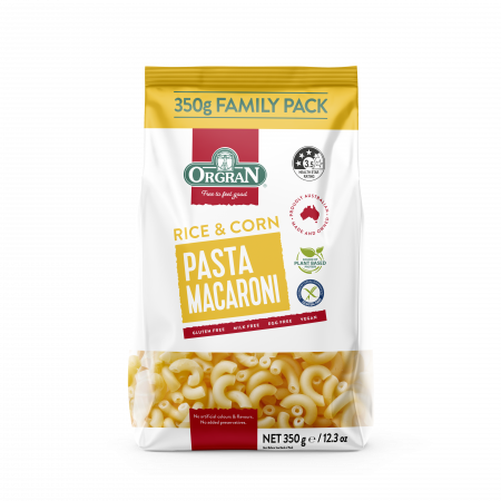 Paste - Macaroane din orez și porumb fără gluten x 350 g