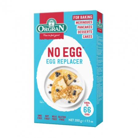 Pentru cuptor - Orgran - Amestec fără ou - echivalent 66 oua fără gluten x 200g