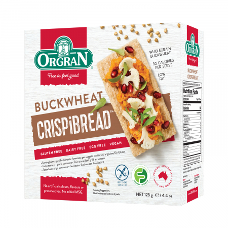 Paine uscata - Orgran - Pâine uscată din hriscă fără gluten x 125g