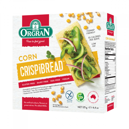 Paine uscata - Orgran – Paine uscata din porumb fără gluten x 125 g