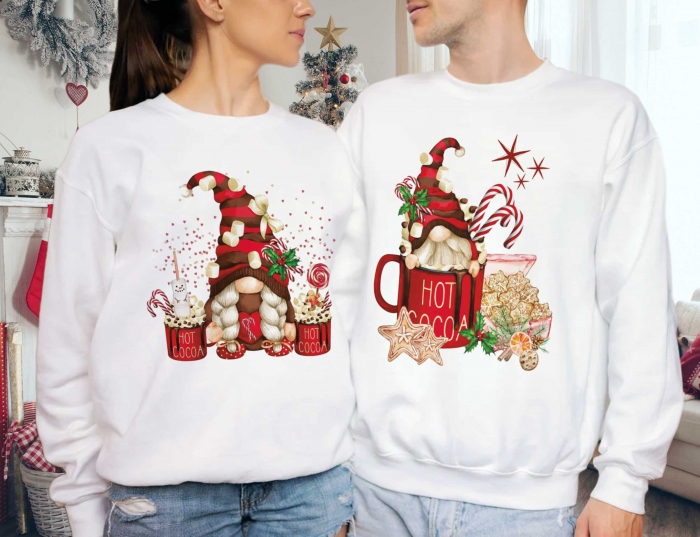 Bluze Cuplu Gnomie Family [1]