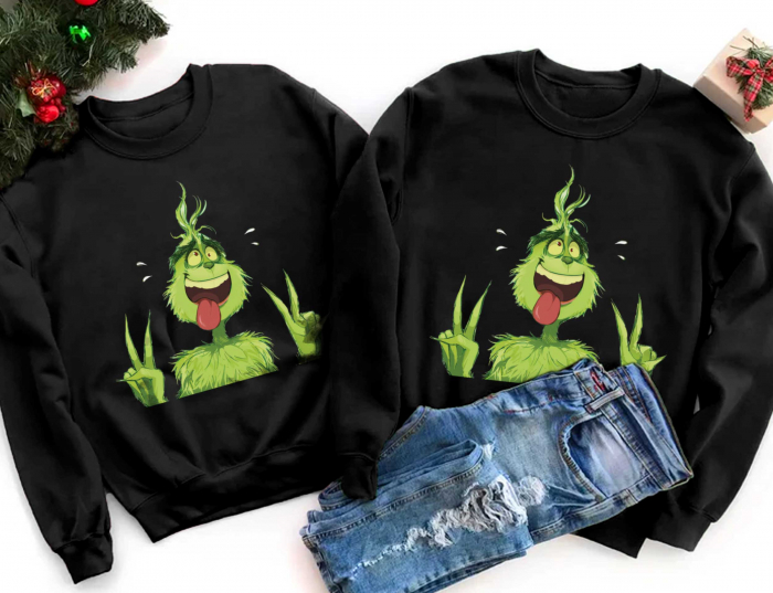 Bluze Cuplu Crazy Grinch [1]